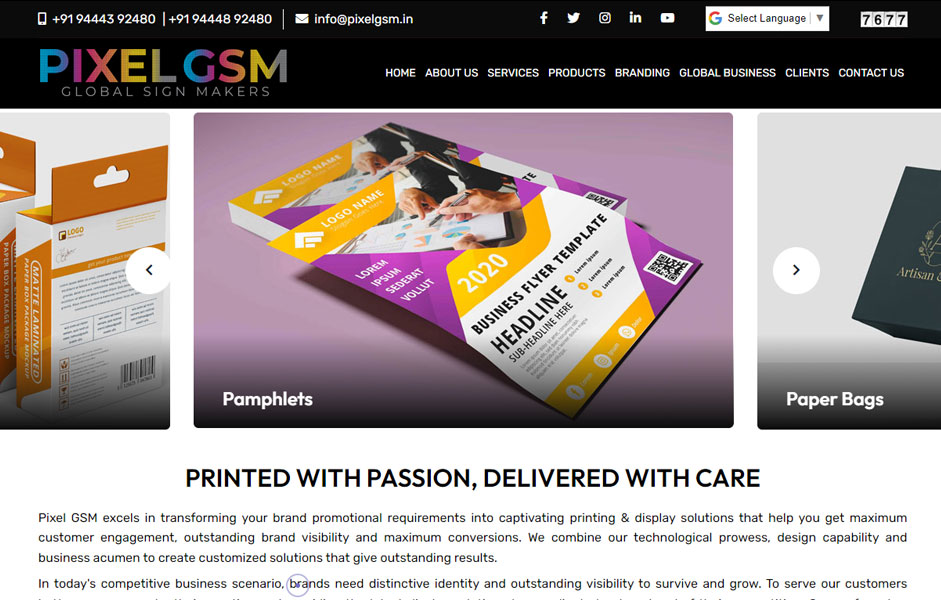 Web Designers in Chennai